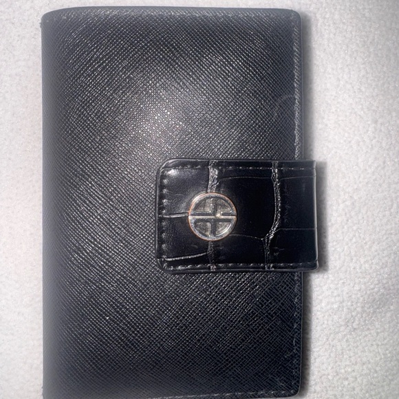 Giani Bernini Black Leather Wallet - Picture 2 of 7